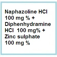 Decongestant + Antihistamine + Astringent