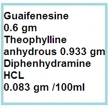 cough preparations Expectorants