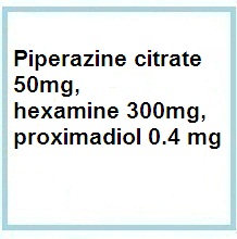 Renal colics, Antiseptic